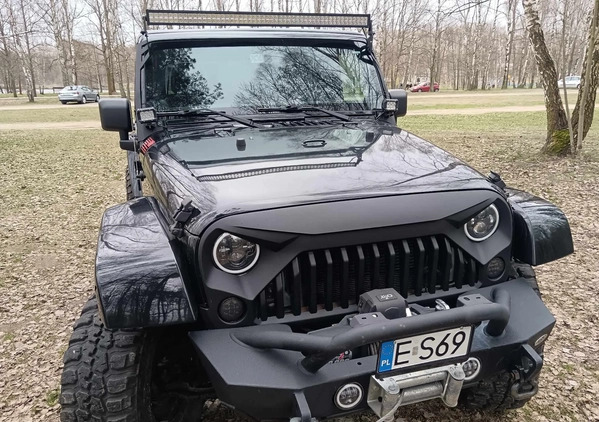 Jeep Wrangler cena 135000 przebieg: 78600, rok produkcji 2013 z Zgierz małe 211